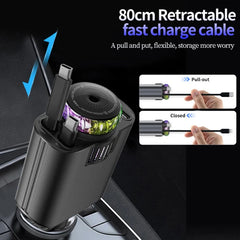 5-in-1 Starlight Car Charger
